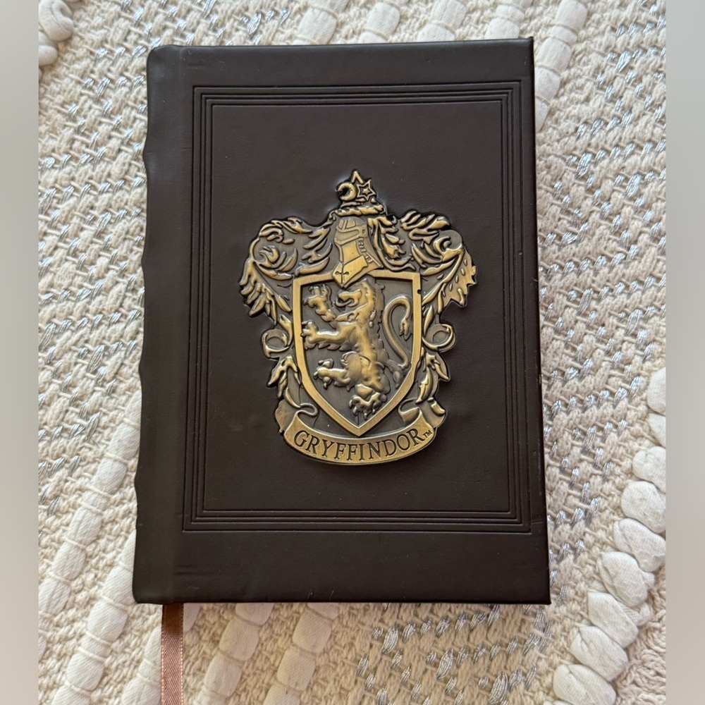 Gryffindor Brown Blank Journal